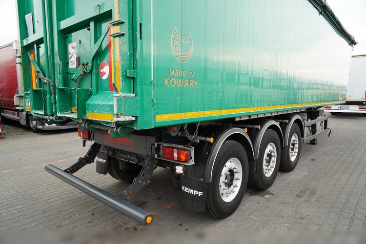 KEMPF WYWROTKA 60m3 / KLAPO DRZWI / OŚ PODNOSZONA / 2021  zdjęcie 13