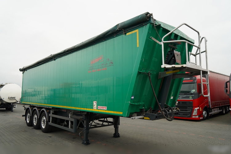 KEMPF WYWROTKA 60m3 / KLAPO DRZWI / OŚ PODNOSZONA / 2021  zdjęcie 2