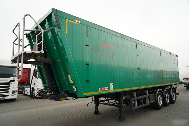 KEMPF WYWROTKA 60m3 / KLAPO DRZWI / OŚ PODNOSZONA / 2021  zdjęcie 4