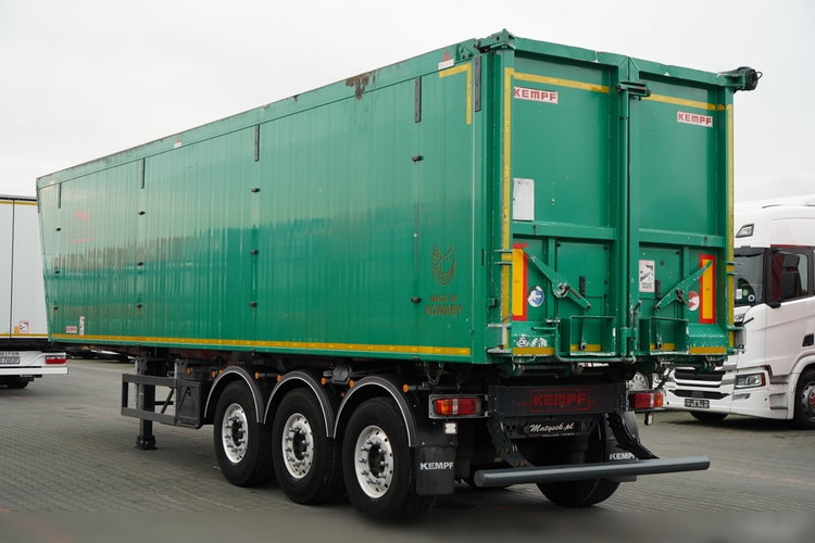 KEMPF WYWROTKA 60m3 / KLAPO DRZWI / OŚ PODNOSZONA / 2021  zdjęcie 6