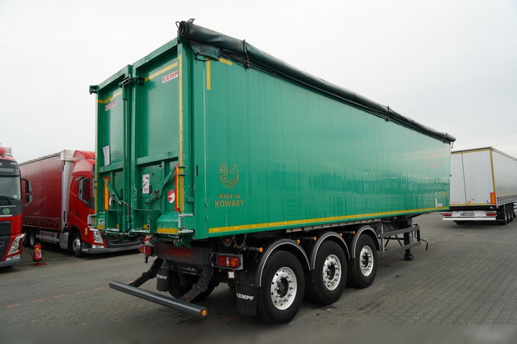 KEMPF WYWROTKA 60m3 / KLAPO DRZWI / OŚ PODNOSZONA / 2021  zdjęcie 7