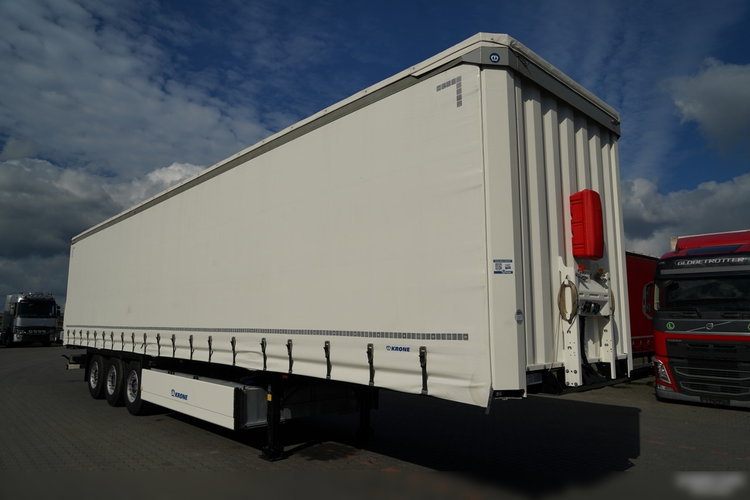 Krone FIRANKA / KOSZ NA PALETY / 2 OSIE PODNOSZONE / 2024 ROK / SPROWADZONA zdjęcie 2