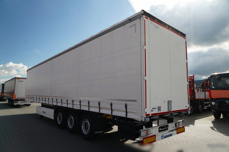 Krone FIRANKA / KOSZ NA PALETY / 2 OSIE PODNOSZONE / 2024 ROK / SPROWADZONA zdjęcie 5