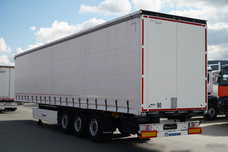 Krone FIRANKA / KOSZ NA PALETY / 2 OSIE PODNOSZONE / 2024 ROK / SPROWADZONA zdjęcie 6