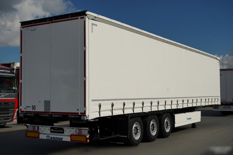 Krone FIRANKA / KOSZ NA PALETY / 2 OSIE PODNOSZONE / 2024 ROK / SPROWADZONA zdjęcie 8