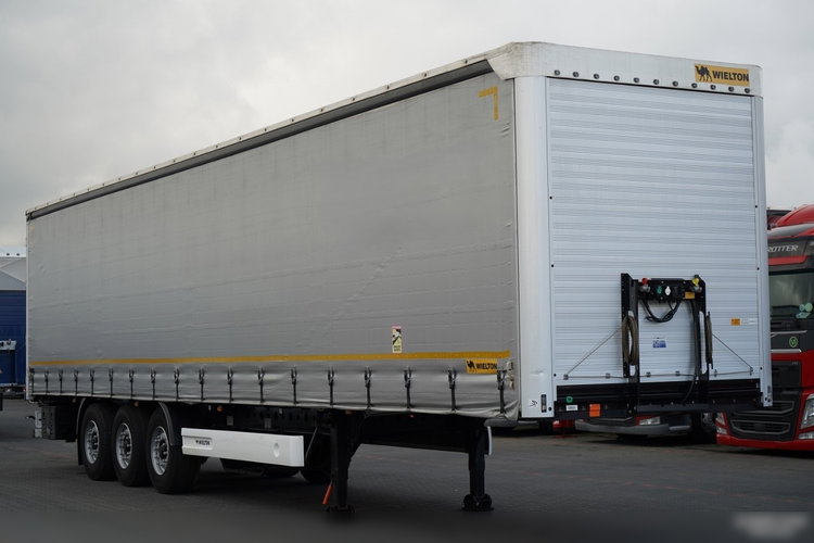 Wielton / FIRANKA / STANDARD / OŚ PODNOSZONA / PLANDEKA ZBROJONA zdjęcie 1