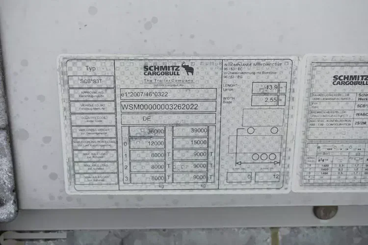 Schmitz PLATFORMA / MULTI LOCK / OŚ PODNOSZONA zdjęcie 11