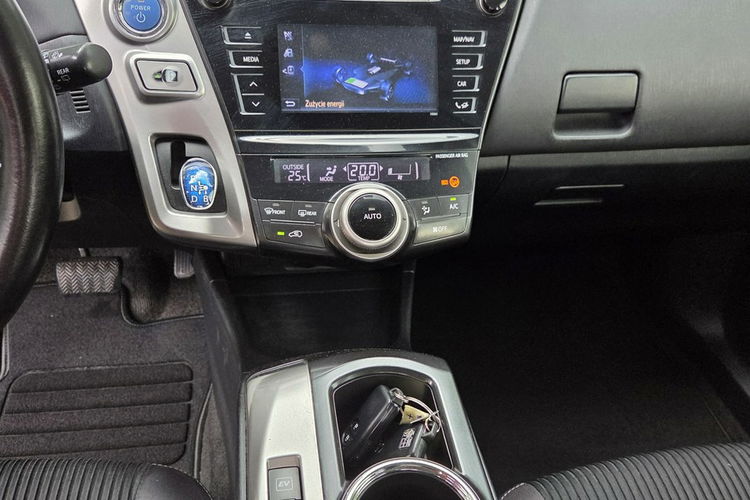 Toyota Prius+ 1.8 HSD 136KM Skóra 7 osób Full LED Kamera Serwis zdjęcie 10