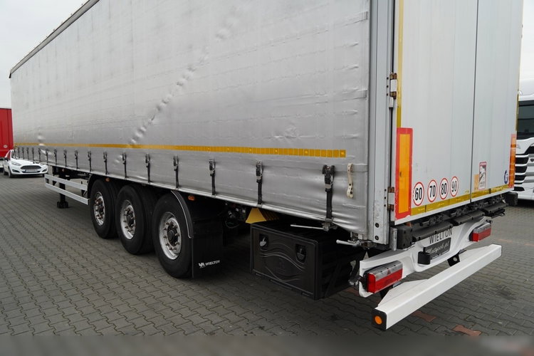 Wielton / FIRANKA / STANDARD / OŚ PODNOSZONA / PLANDEKA ZBROJONA zdjęcie 10