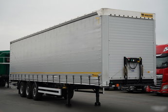 Wielton / FIRANKA / STANDARD / OŚ PODNOSZONA / PLANDEKA ZBROJONA