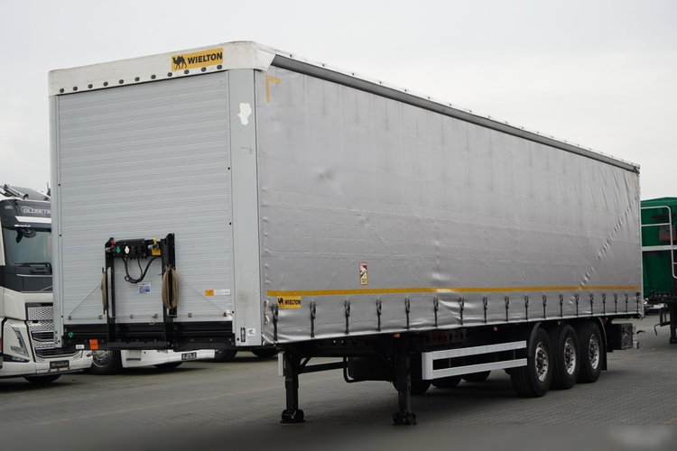 Wielton / FIRANKA / STANDARD / OŚ PODNOSZONA / PLANDEKA ZBROJONA zdjęcie 3