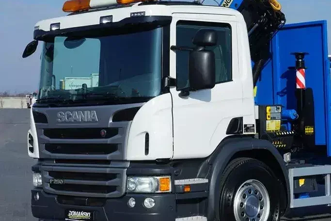 Scania / P 250 / ACC / SKRZYNIOWY + HDS + WINDA / PALFINGER PK 12 002 - EH B / WYSIĘG 10 M zdjęcie 37
