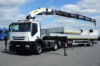 Iveco STRALIS / 260E36 / 6 X 2 / HDS PALFINGER PK 42 002 SH-E / WYSIĘG 17 M