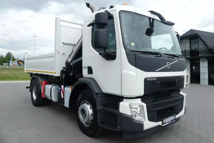 Volvo FE 320 / WYWROTKA + HDS HIAB 122 SKŁADANY W Z / zdjęcie 14