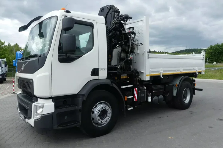 Volvo FE 320 / WYWROTKA + HDS HIAB 122 SKŁADANY W Z / zdjęcie 8