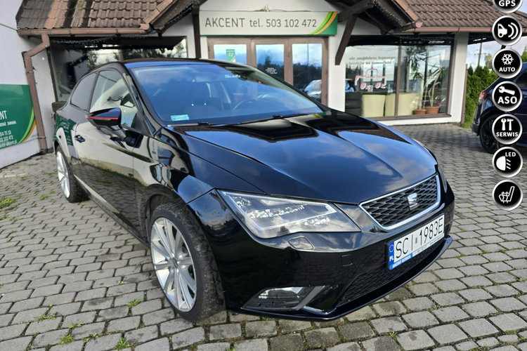 Seat Leon Reflektory Martix, klimatronik, wersja coupe zdjęcie 1