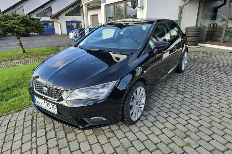 Seat Leon Reflektory Martix, klimatronik, wersja coupe zdjęcie 3