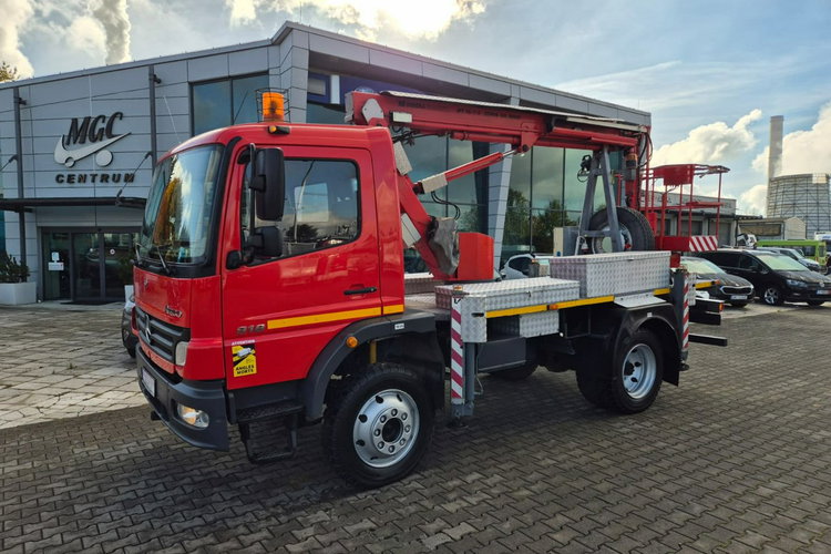 Atego 918 4X4 / ZWYŻKA Mercedes-Benz Atego 918 / 4X4 / ZWYŻKA / MAX 18M / 200KG ŁADOWNOŚĆ zdjęcie 12