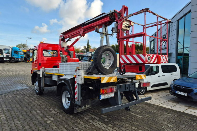 Atego 918 4X4 / ZWYŻKA Mercedes-Benz Atego 918 / 4X4 / ZWYŻKA / MAX 18M / 200KG ŁADOWNOŚĆ zdjęcie 9