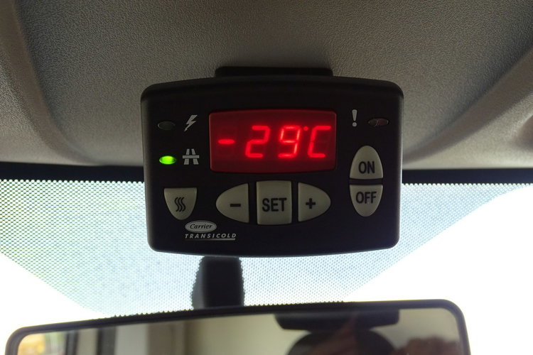 Fiat Doblo Chłodnia Izoterma Lambert, Agregat spalinowo elektryczny Carrier Euro6 zdjęcie 10