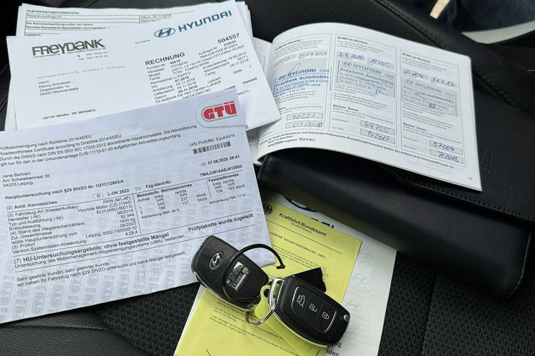 Hyundai ix35 1.6 Benz 135KM z Niemiec, LIFT 2014, Pół-skóry, Grzane fotele 93.000 zdjęcie 28