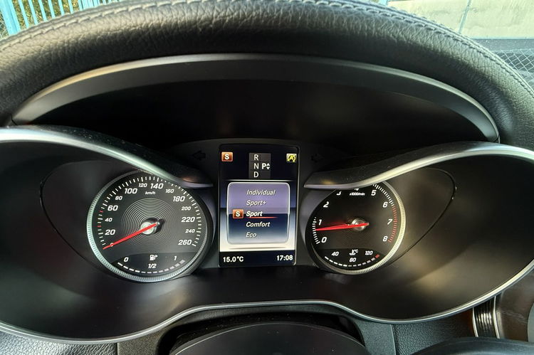 Mercedes GLC 250 4-Matic polski salon ledy skóry Navi czarny dach zamiana 1r. Gwarancji zdjęcie 21