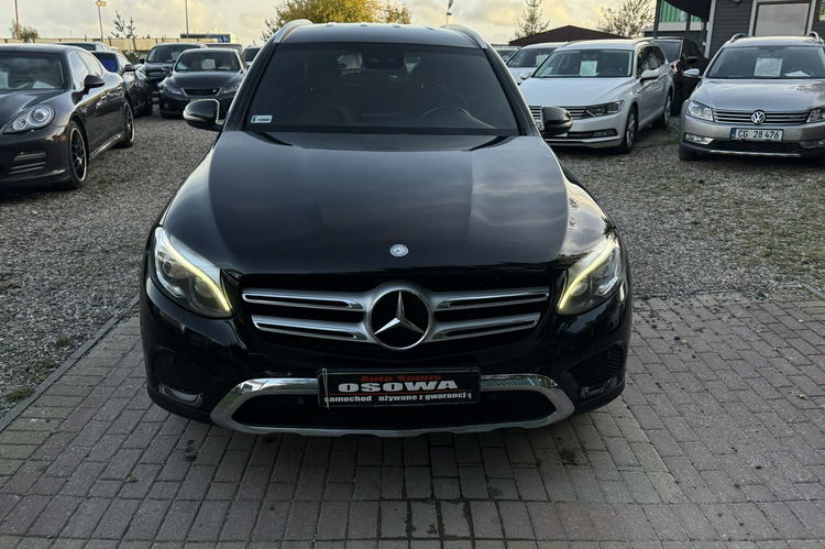 Mercedes GLC 250 4-Matic polski salon ledy skóry Navi czarny dach zamiana 1r. Gwarancji zdjęcie 4