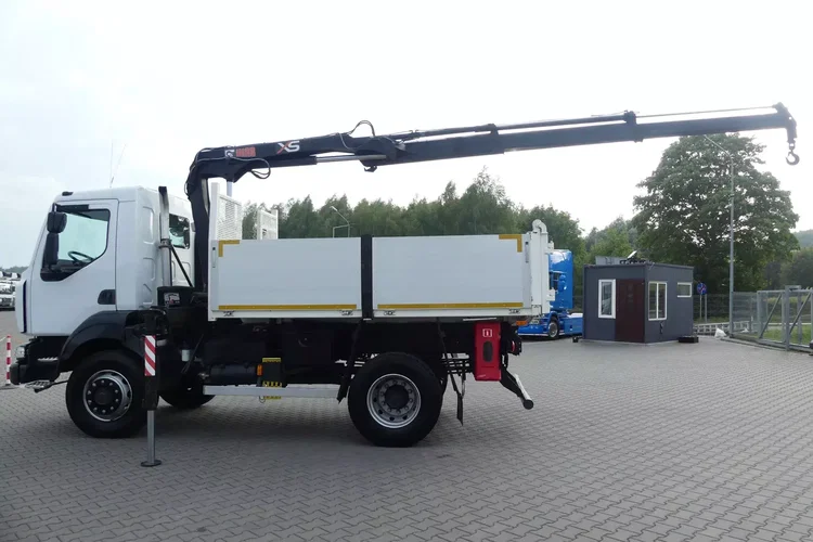 Renault MIDLUM 180 4x4 / WYWROTKA + HDS HIAB SKŁADANY W Z / zdjęcie 28