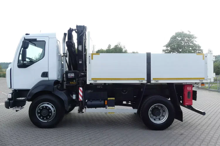 Renault MIDLUM 180 4x4 / WYWROTKA + HDS HIAB SKŁADANY W Z / zdjęcie 31