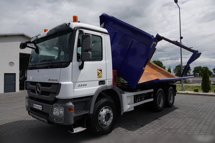 Mercedes ACTROS 3344 / 6x4 / WYWROTKA 2 STR / BORDMATIC / HYDROBURTA / HYDROKLAPA / EPS + SPRZĘGŁO   zdjęcie 11