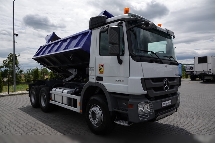 Mercedes ACTROS 3344 / 6x4 / WYWROTKA 2 STR / BORDMATIC / HYDROBURTA / HYDROKLAPA / EPS + SPRZĘGŁO   zdjęcie 16