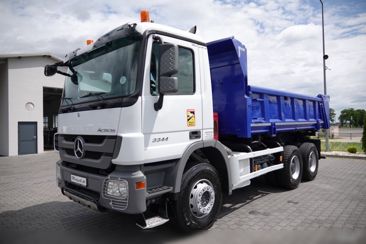 Mercedes ACTROS 3344 / 6x4 / WYWROTKA 2 STR / BORDMATIC / HYDROBURTA / HYDROKLAPA / EPS + SPRZĘGŁO   zdjęcie 19
