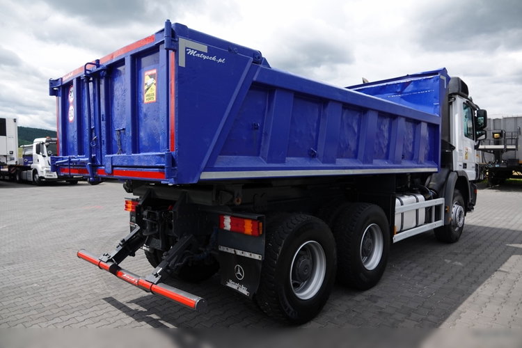 Mercedes ACTROS 3344 / 6x4 / WYWROTKA 2 STR / BORDMATIC / HYDROBURTA / HYDROKLAPA / EPS + SPRZĘGŁO   zdjęcie 22