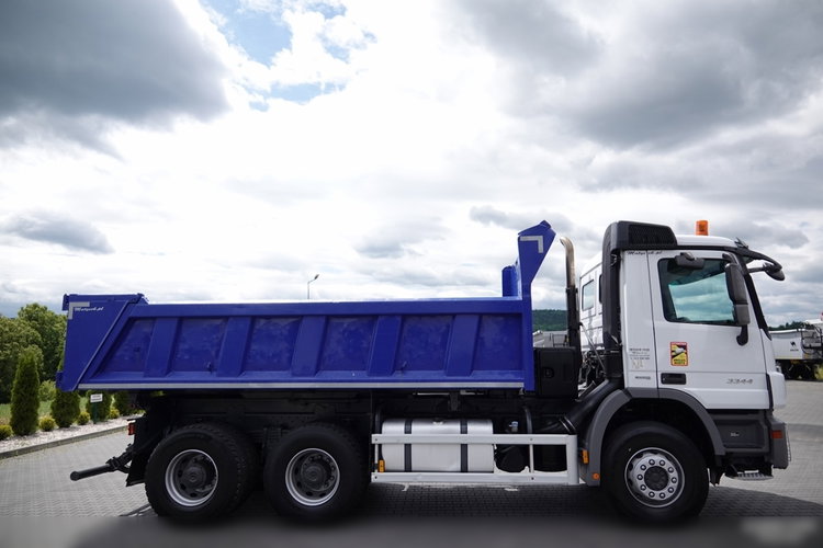 Mercedes ACTROS 3344 / 6x4 / WYWROTKA 2 STR / BORDMATIC / HYDROBURTA / HYDROKLAPA / EPS + SPRZĘGŁO   zdjęcie 23