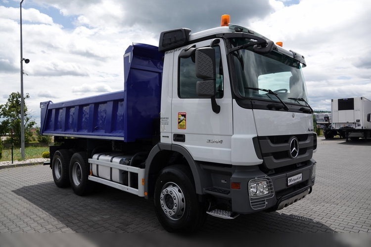 Mercedes ACTROS 3344 / 6x4 / WYWROTKA 2 STR / BORDMATIC / HYDROBURTA / HYDROKLAPA / EPS + SPRZĘGŁO   zdjęcie 24