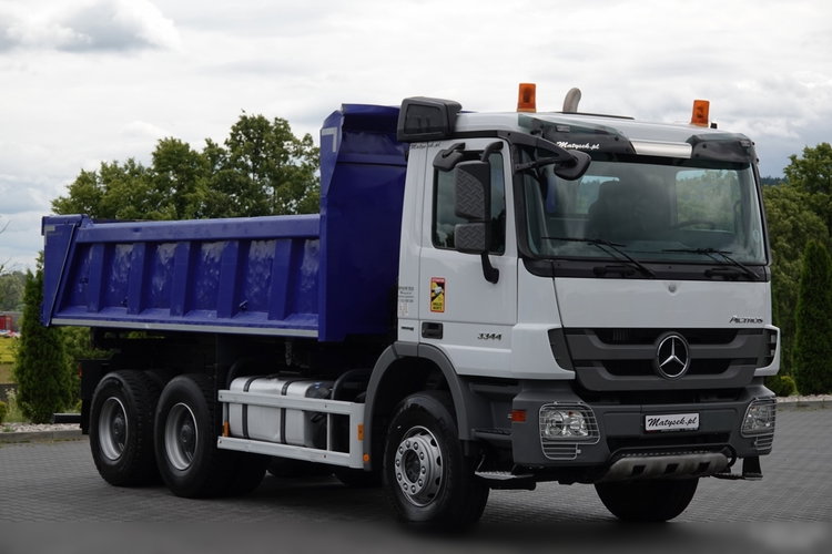 Mercedes ACTROS 3344 / 6x4 / WYWROTKA 2 STR / BORDMATIC / HYDROBURTA / HYDROKLAPA / EPS + SPRZĘGŁO   zdjęcie 25