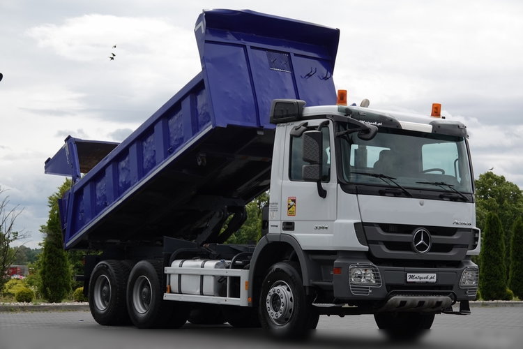 Mercedes ACTROS 3344 / 6x4 / WYWROTKA 2 STR / BORDMATIC / HYDROBURTA / HYDROKLAPA / EPS + SPRZĘGŁO   zdjęcie 8