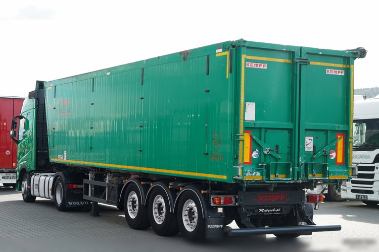 Volvo FH 500 / ZESTAW / HYDRAULIKA / RETARDER / I-SAVE / KLIMA POSTOJOWA + KEMPF WYWROTKA 60m3 /  OŚ PODNOSZONA / 2021 zdjęcie 9