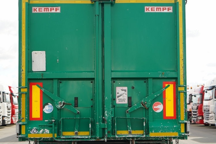 Volvo FH 500 / ZESTAW / HYDRAULIKA / RETARDER / I-SAVE / KLIMA POSTOJOWA + KEMPF WYWROTKA 60m3 /  OŚ PODNOSZONA / 2021 zdjęcie 16