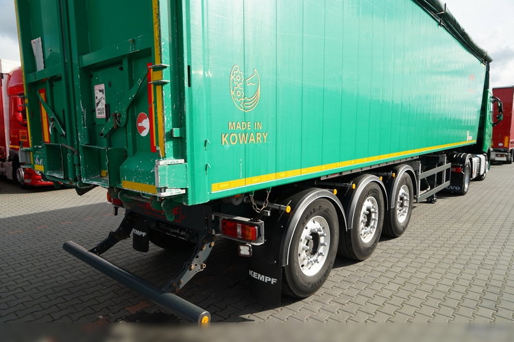 Volvo FH 500 / ZESTAW / HYDRAULIKA / RETARDER / I-SAVE / KLIMA POSTOJOWA + KEMPF WYWROTKA 60m3 /  OŚ PODNOSZONA / 2021 zdjęcie 17