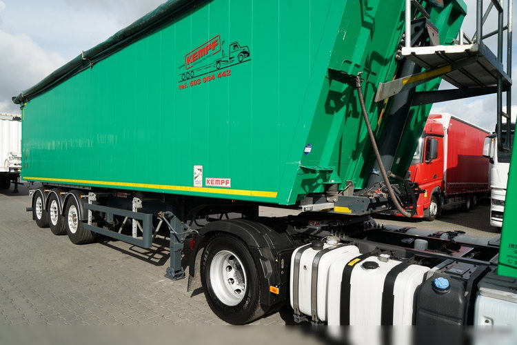 Volvo FH 500 / ZESTAW / HYDRAULIKA / RETARDER / I-SAVE / KLIMA POSTOJOWA + KEMPF WYWROTKA 60m3 /  OŚ PODNOSZONA / 2021 zdjęcie 18