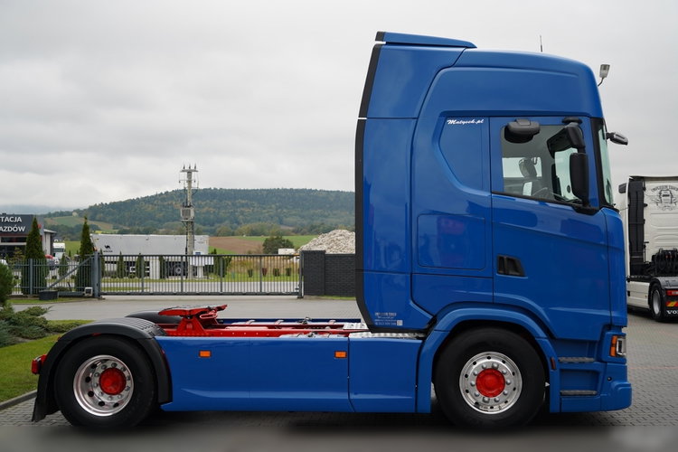 Scania S 500 / RETARDER / KLIMA POSTOJOWA / ALUFELGI zdjęcie 9