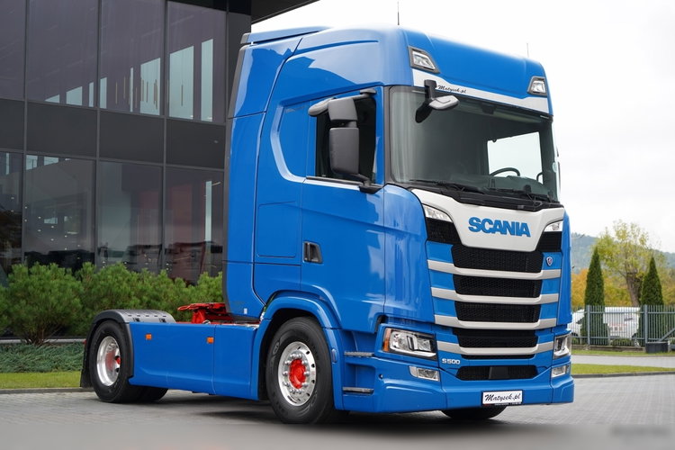 Scania S 500 / RETARDER / KLIMA POSTOJOWA / ALUFELGI zdjęcie 1