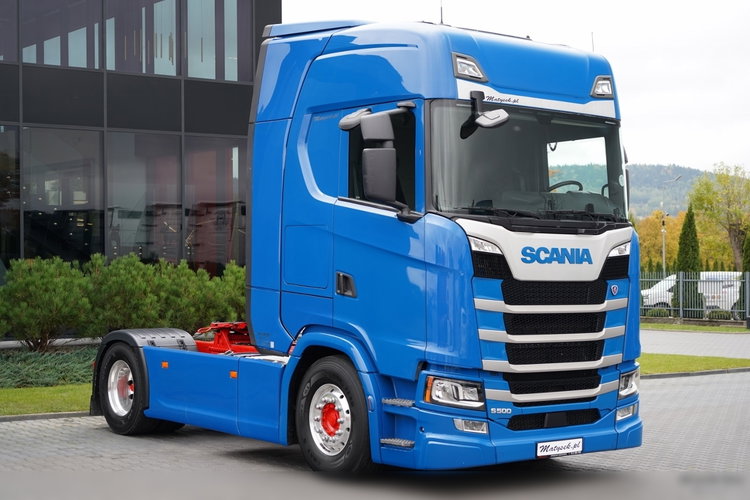 Scania S 500 / RETARDER / KLIMA POSTOJOWA / ALUFELGI zdjęcie 2