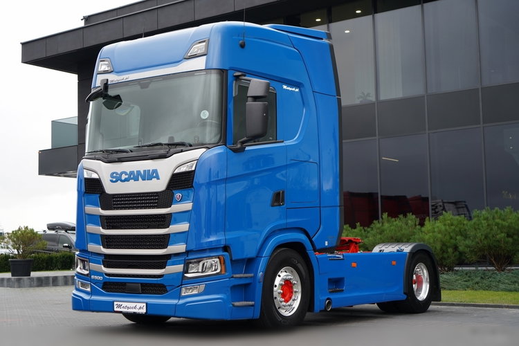 Scania S 500 / RETARDER / KLIMA POSTOJOWA / ALUFELGI zdjęcie 5