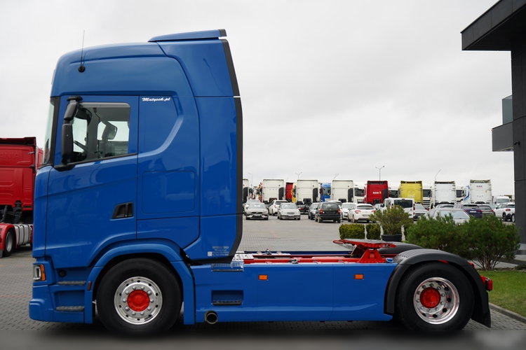 Scania S 500 / RETARDER / KLIMA POSTOJOWA / ALUFELGI zdjęcie 6