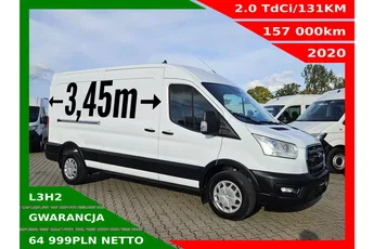Ford transit L3H2 64999zł NETTO 2.0TdCi/131KM