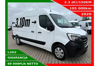 Renault Master L2H2 69999zł NETTO 2.3dCi/150KM