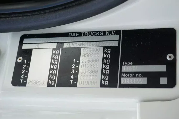 DAF CF 450 / E 6 / ACC / CHŁODNIA + WINDA / 21 PALET / MULTITEMPERATURA / RETARDER zdjęcie 11