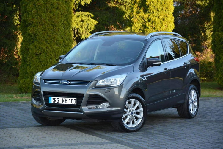Ford Kuga Titanium Pół-skóry Navi Tablet 2xParktr. Asystent pasa Park Assist Alu zdjęcie 3
